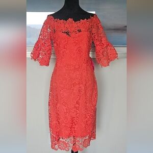 Paper Dolls London Lace Cocktail Midi Dress